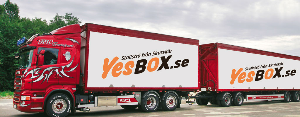 YesBox levererar ditt stallströ